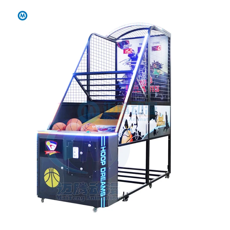 High Quality Foldable Street Basketball Arcade Shooting Hoops Game Machine