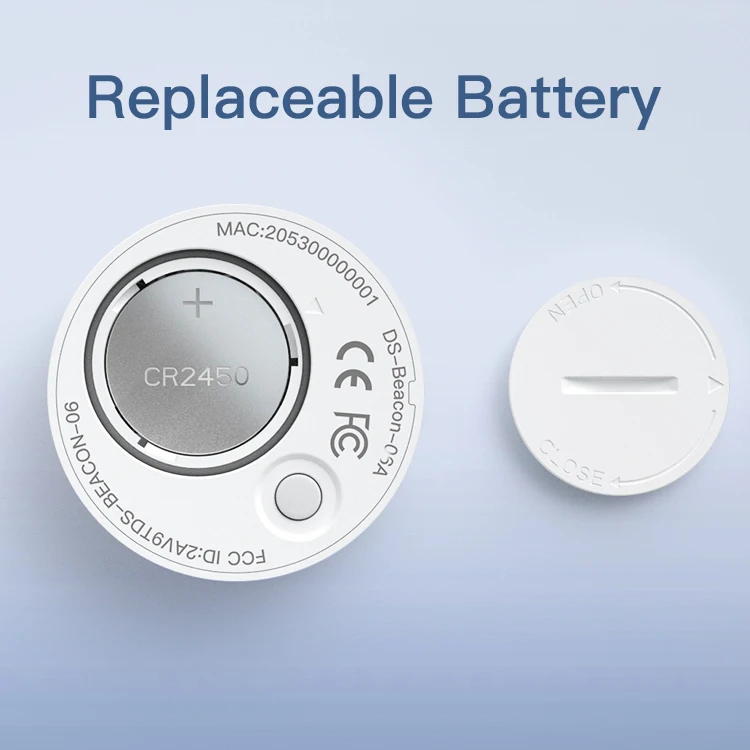 Beacon Marketing Retail Solution Bluetooth Programable ibeacon Button 06C