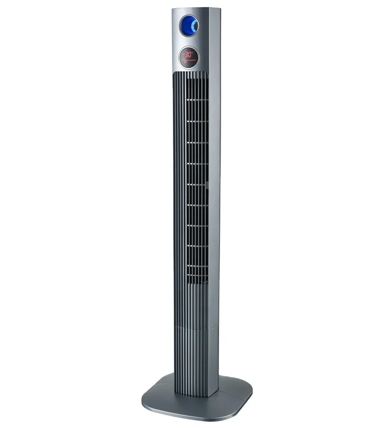 Tower fan with Electrical Remote Control Standing WIFI control wooden Tower Cooling Fan