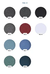 High Quality 100 Polyester Knitted Solid Color Sport T-shirt Mesh Fabric