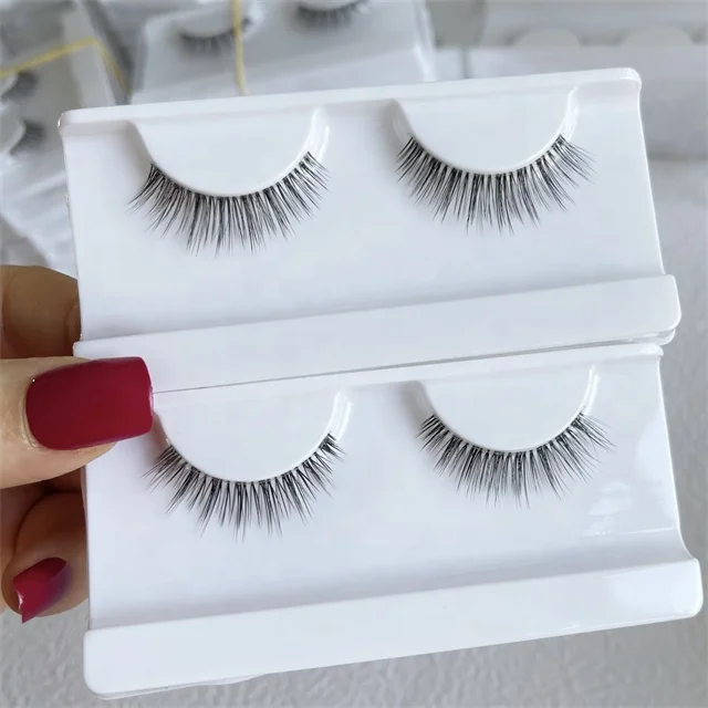 Clear Band Softer Eyelash Companies For Vegan Lashes Lovely Eyelashes Popular Style