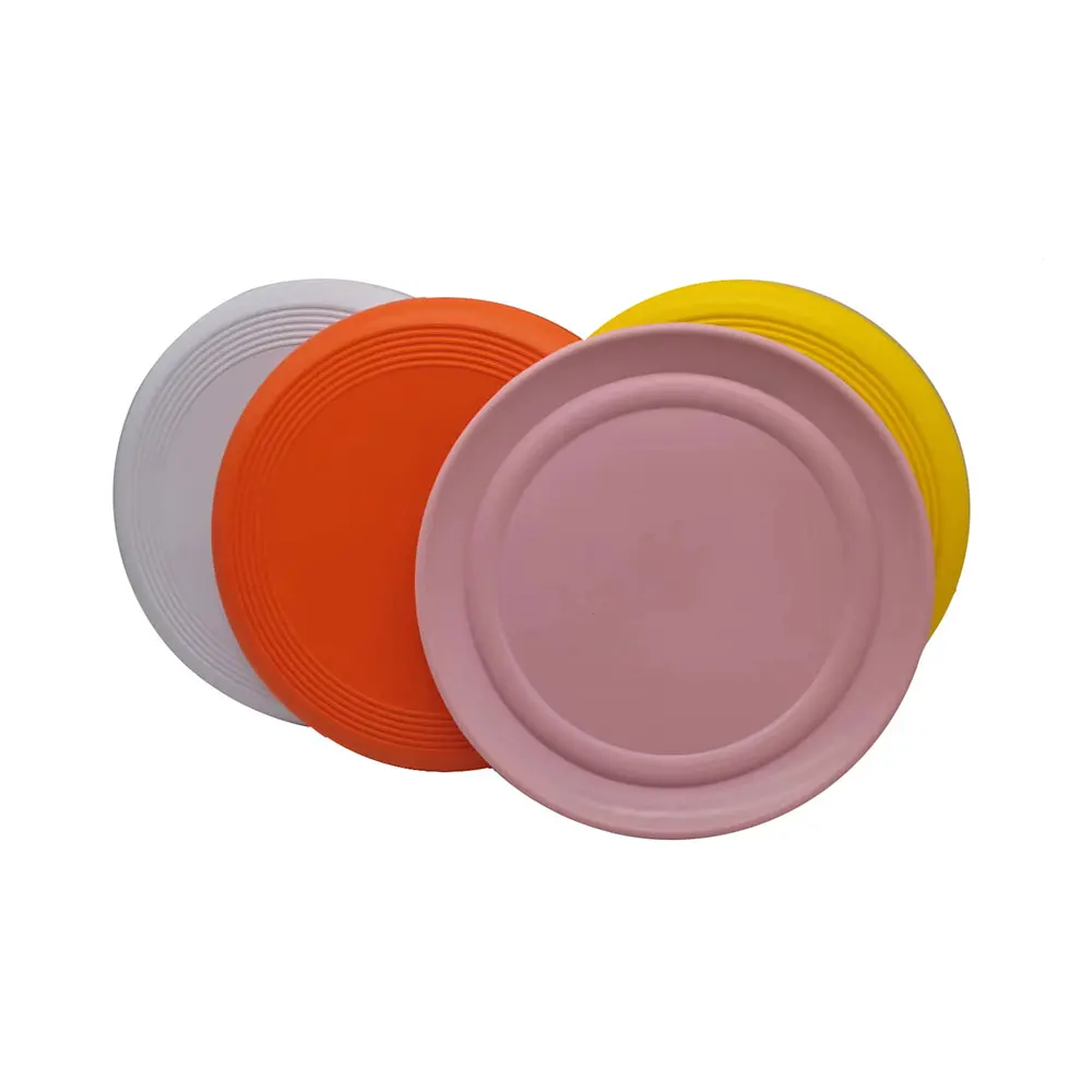 Factory Direct Supply Foldable Disc Flyer Logo Printed Kids Outdoor Yard Beach Lawn Game Playing Disk Toy Flying Disc for Summer