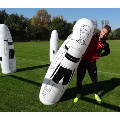 Inflatable soccer training dummy inflatable soccer dummy for sale