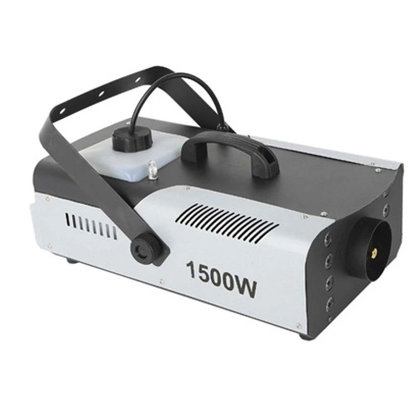 Wholesale Party wedding stage equipment 1500w LED Fog Machine Security Remote Control Dj Smoke Machine for wedding smoke machine