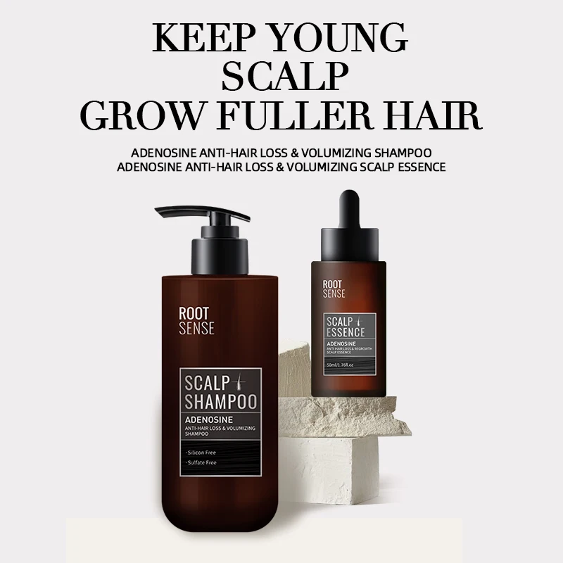 Hot Selling herbal scalp care essence 50ml or Customized Volume cosmetic hair regrowth products