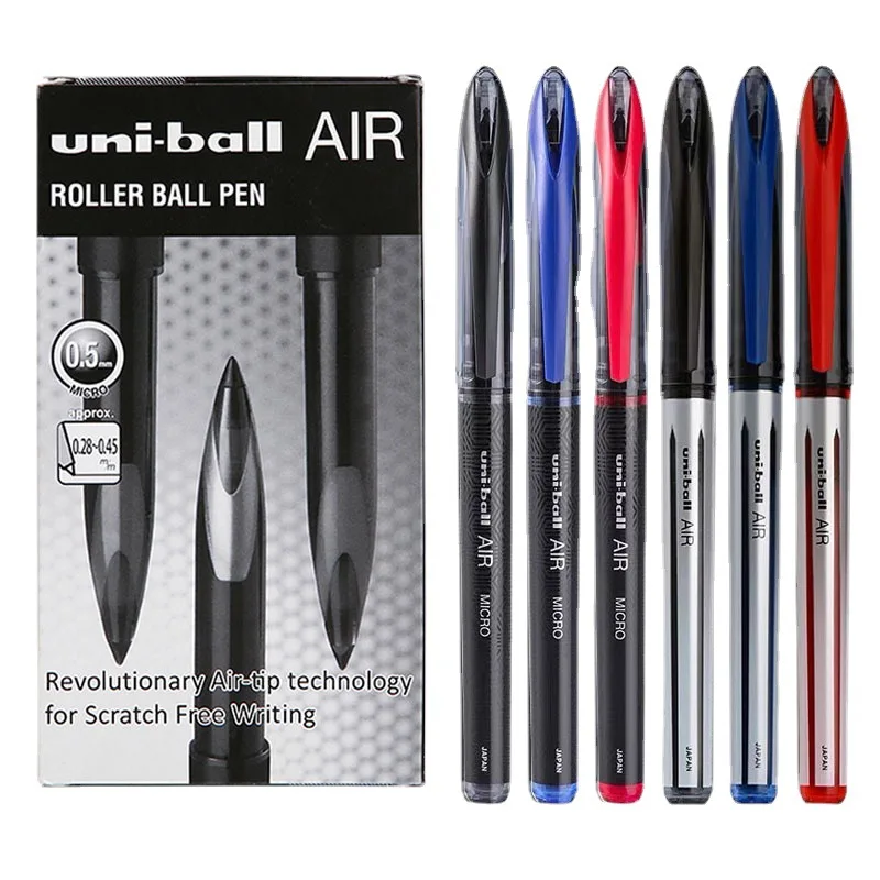 Hot Selling New Creative 0.5mm 0.7mm Straight Liquid Gel Pen Red Black Blue Ink Office Signature