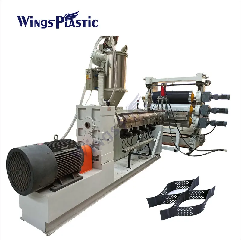 Plastic HDPE Geocell Sheet Manufacturing Extrusion Making Machine Production Line/Plasstic PE Geocells Machine Production Line