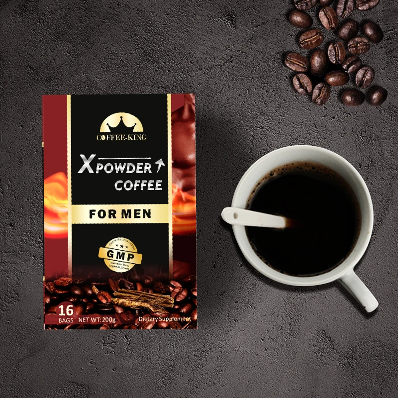 Winstown X power coffee Boost energy мужские почки мака растворимый кофе черный частная марка