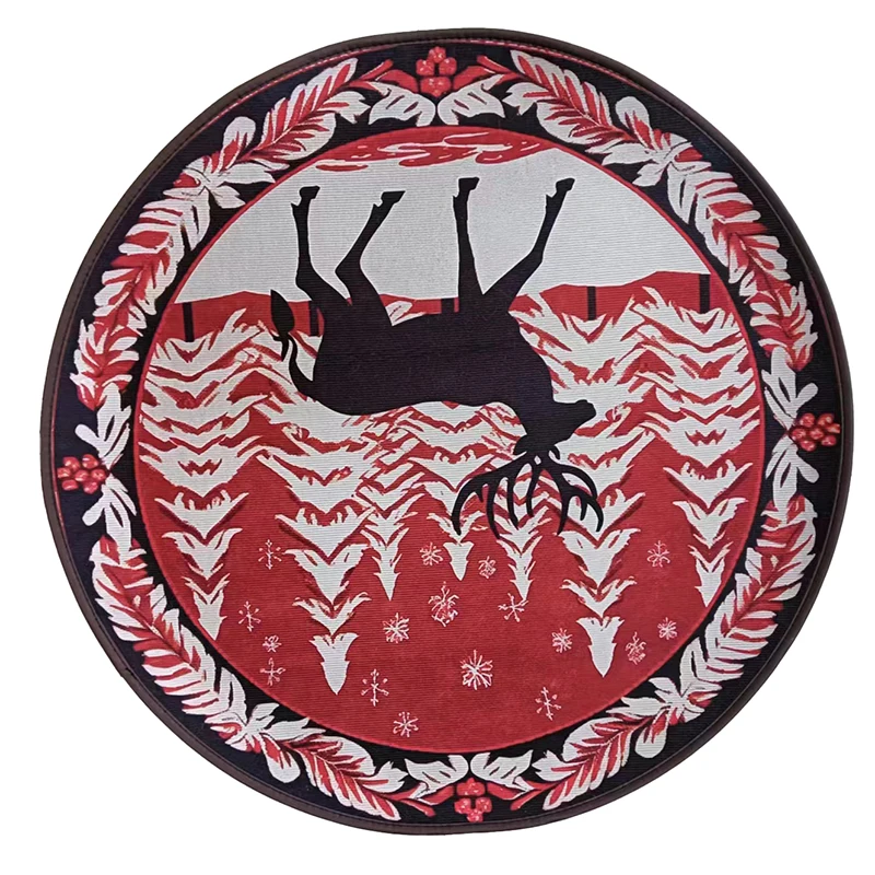 Christmas Doormat Microfiber Carpet Rug Tapetes Navidad Alfombra Microfibra Custom Door Mat