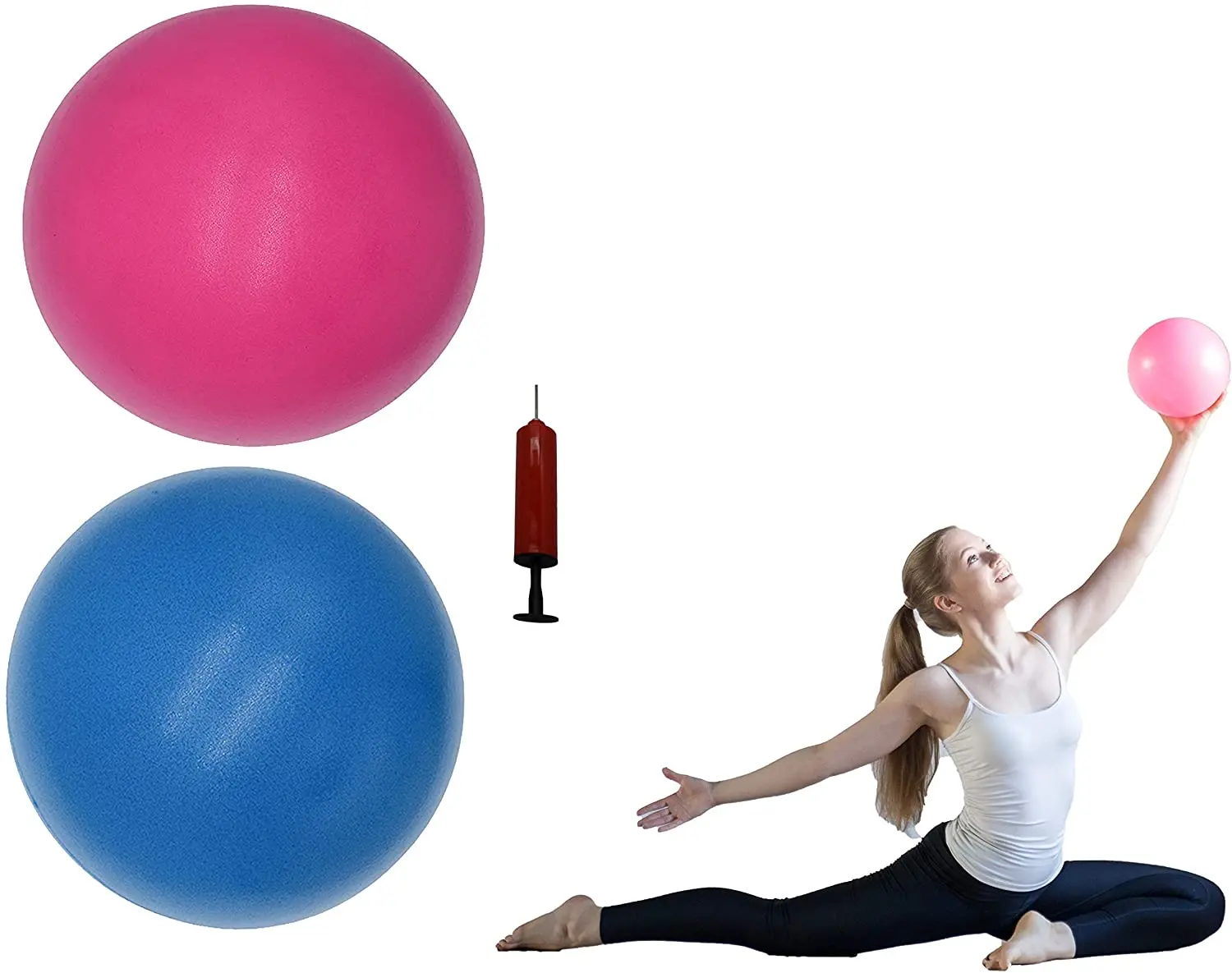 Non-slip Pvc Customized Anti-burst Stability Gymnastic Exercise Yoga Balance Ball