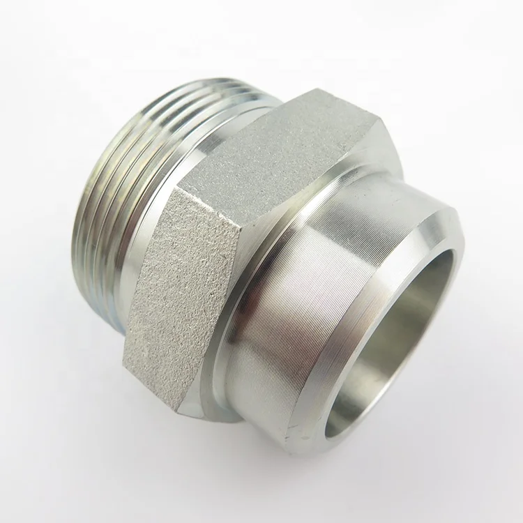 1CW 1DW Welding Hydraulic Adapter Fitting DIN Bit Type Tube Pipe Stew Connector