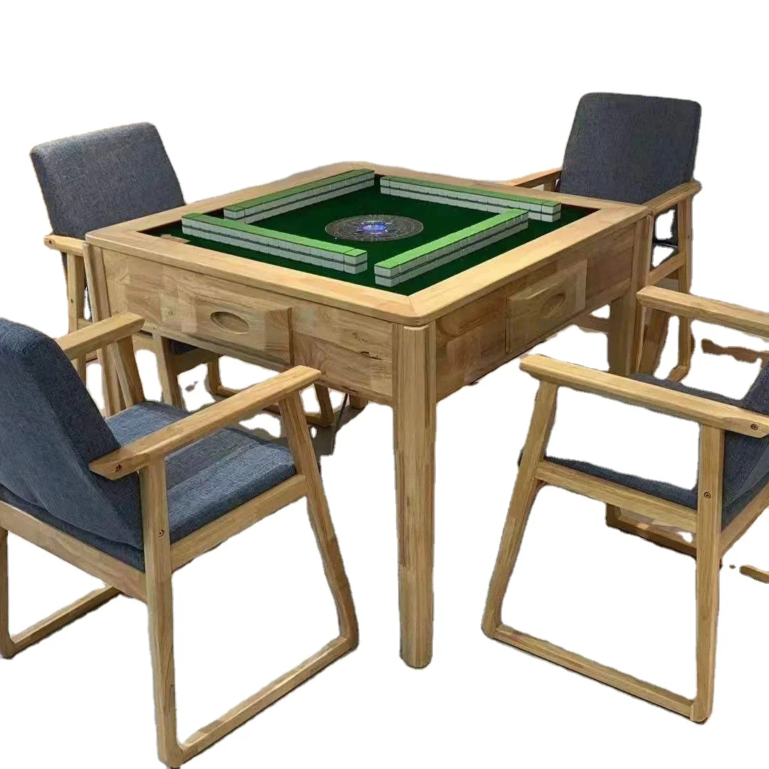 
2021 modern minimalist automatic mahjong machine table dual-use home 