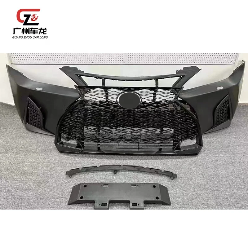 Car bumpers auto body systems for Lexus IS IS250 IS300 ISF 2006-2012 year upgrade 2021 model with bumpers grilles