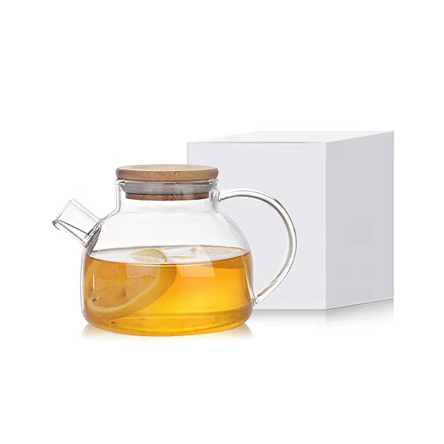 High Borosilicate Tea Pot Glass Coffee Cups Set Coffee Kettle With Filter