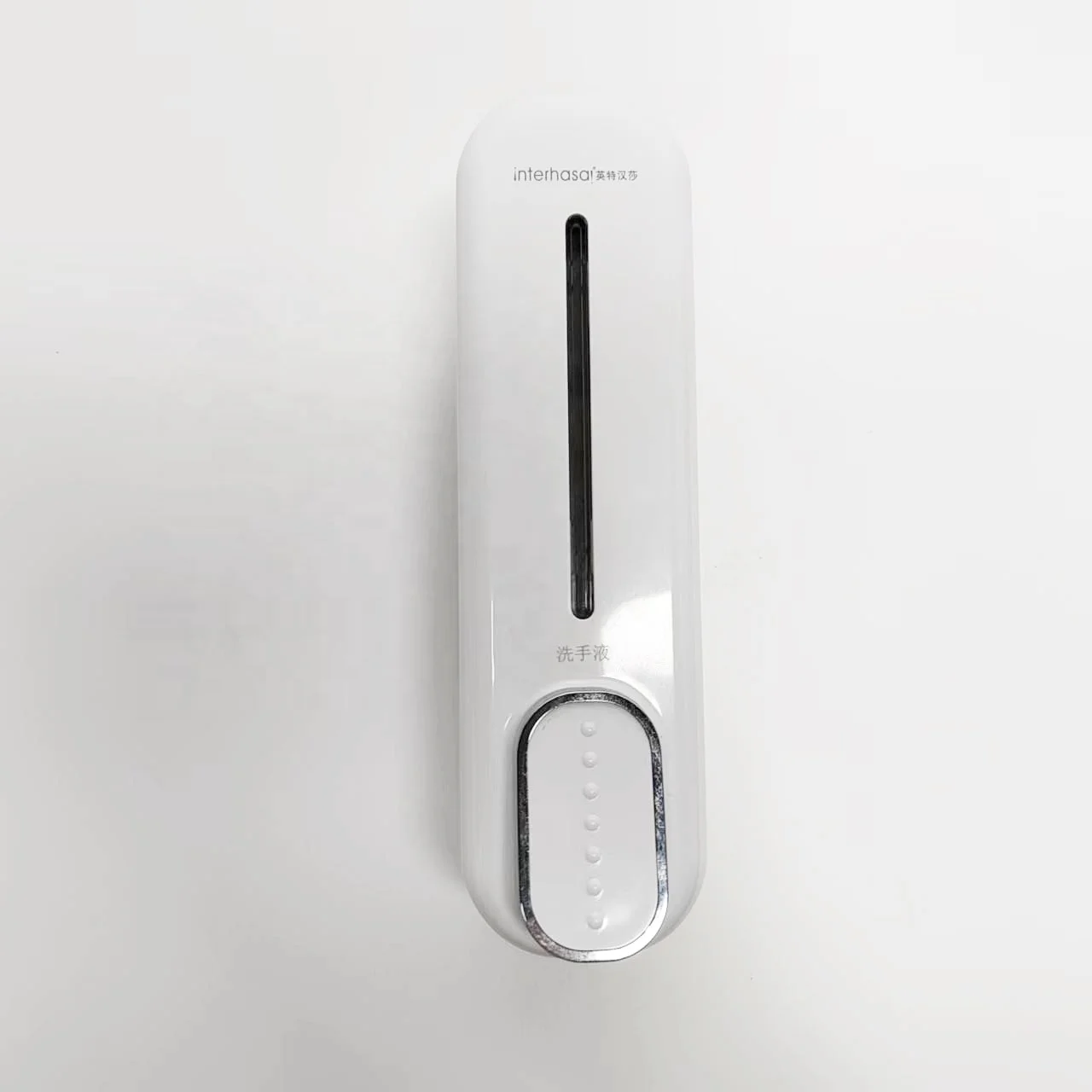 Hotel soap dispenser shower gel pump double liquid bathroom commercial manual kitchen wall mount shampoo and conditioner F7020