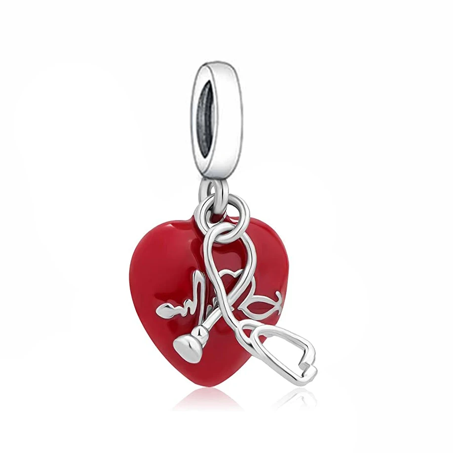 925 Silver Book Scroll Graduation Hat Beads Charm Fit Original Charms Bracelet Jewelry Making For School Student Teacher Gift