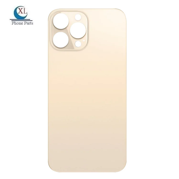 Замена задней крышки корпуса с большим отверстием для камеры iPhone 13 Pro Max стеклянная крышка