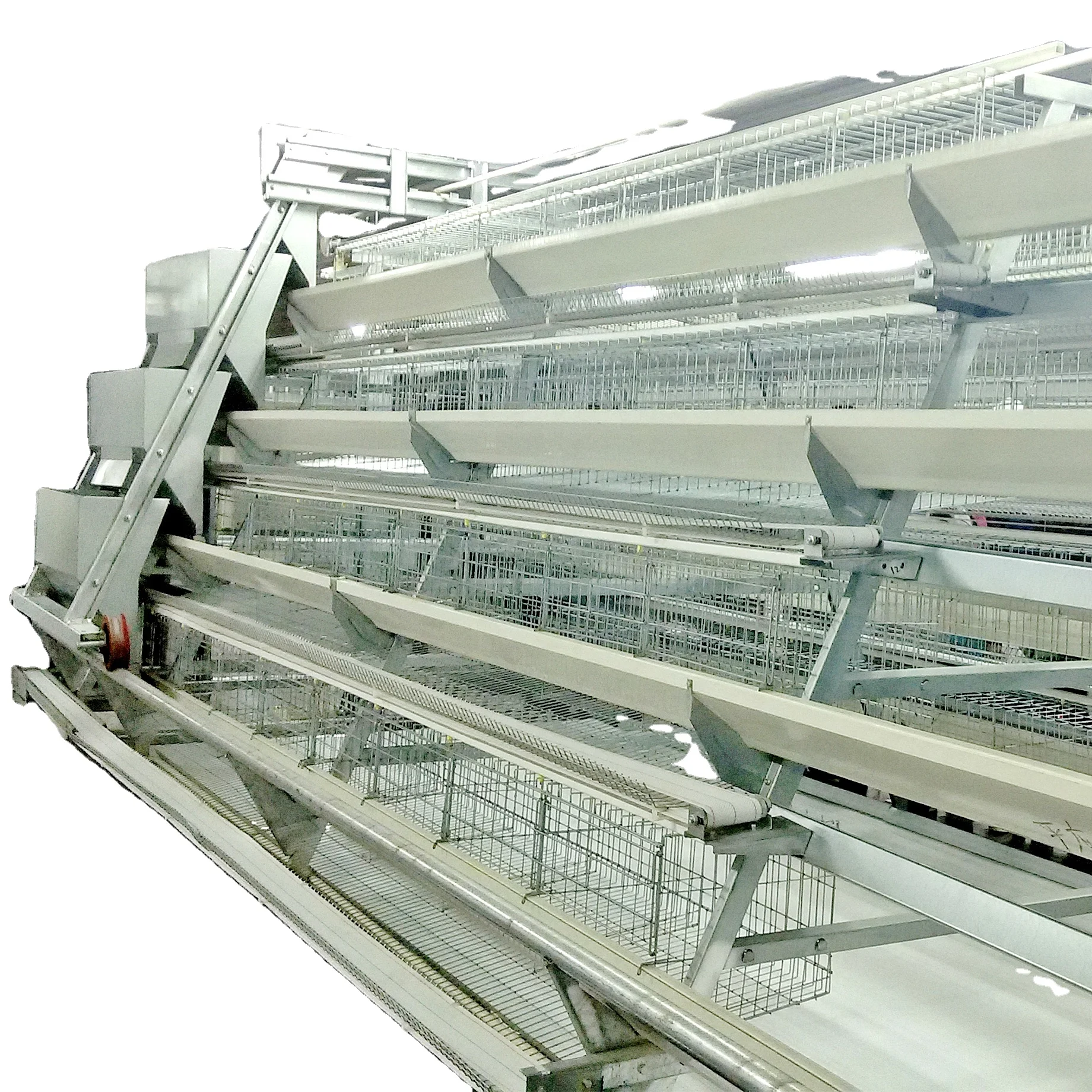 Poultry Farm Equipment Automatic Equipment Chicken Layer Battery Cage for Sale