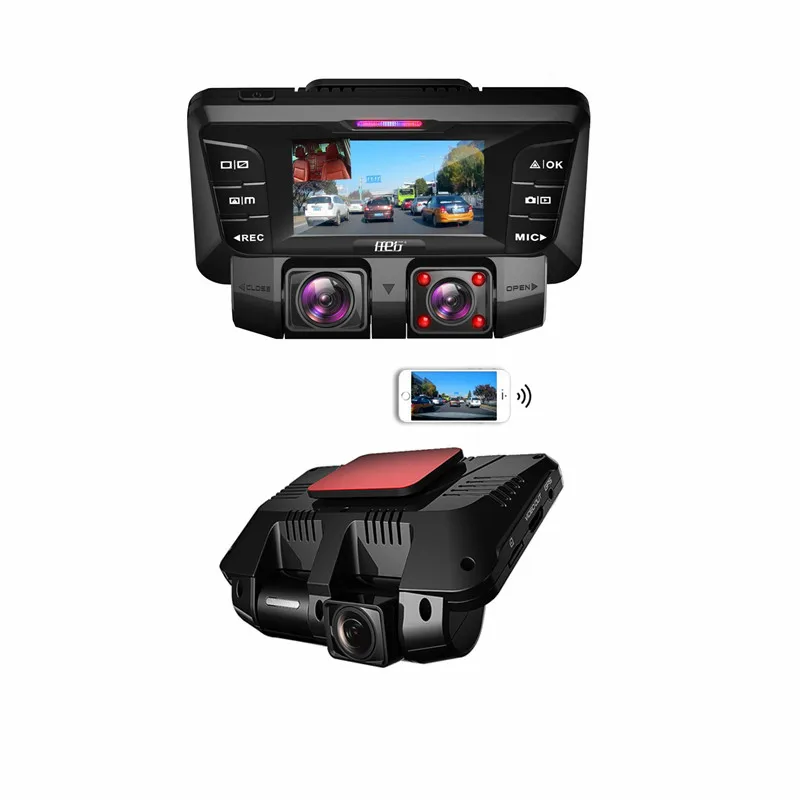 2020  Night Vision dual lens car black box DVR Car Camcorder car dvr black box