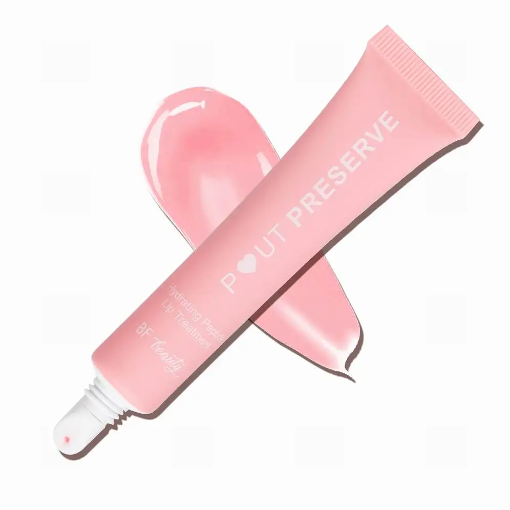 Private Label Hyaluronic Acid Hydrate Moisturizing Lips Post Treatment Pink Lips Hydrating Peptide Lip Treatment for Dark