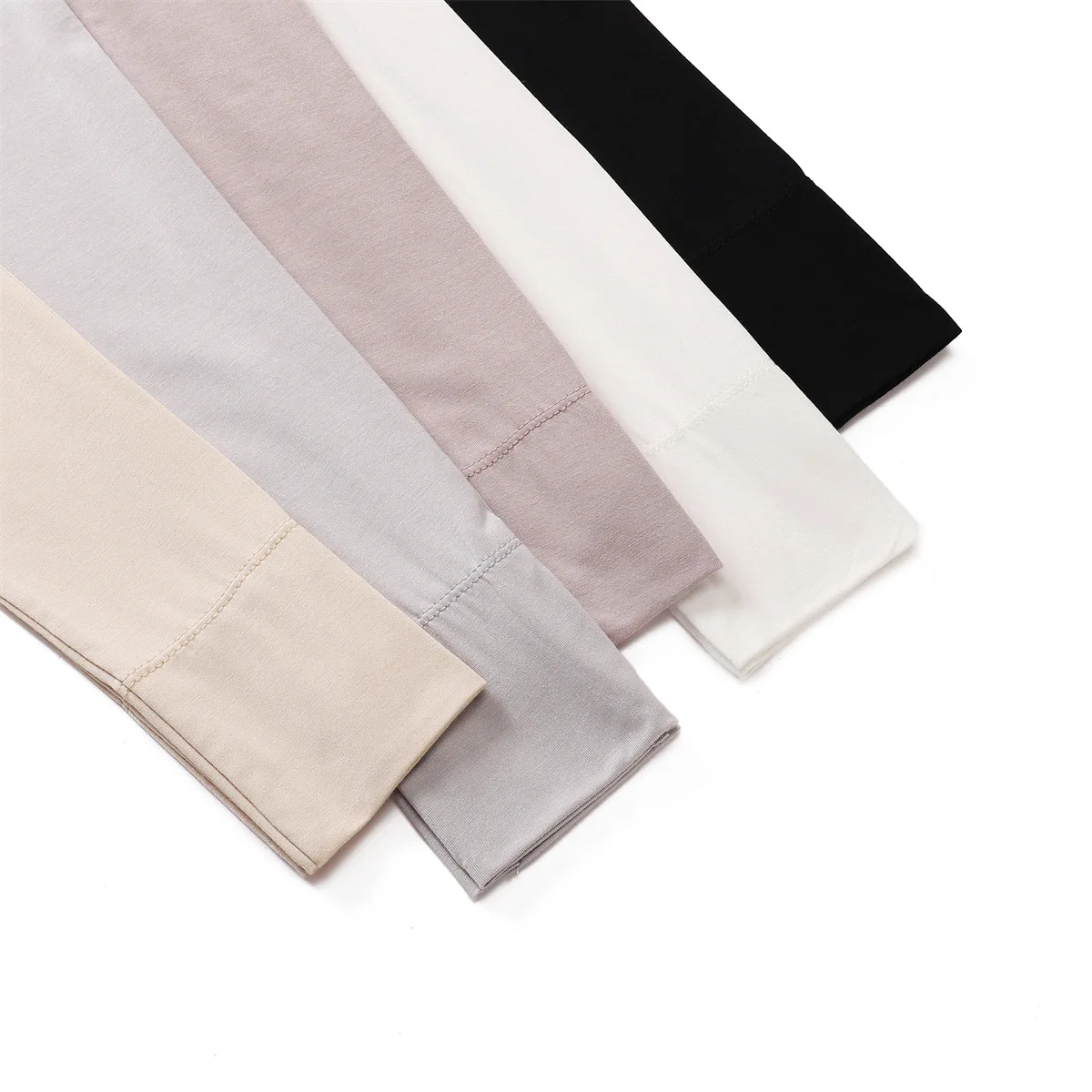 2024 New Arrival Wholesale Soft Skin Friendly Elastic Modal Cotton Anti-glare Long Arm Sleeves Cover for Women Outdoor Sport