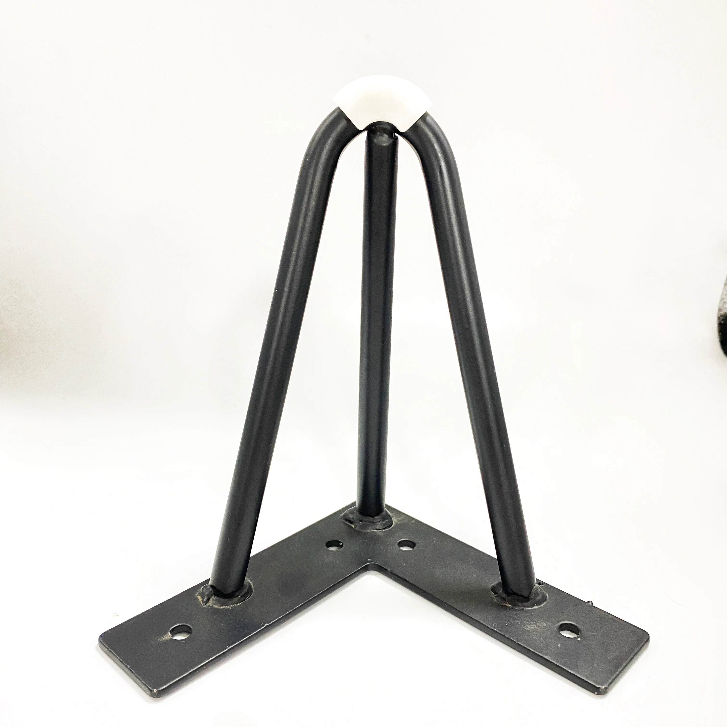 Modern Raw Steel Metal Heavy Duty Dining Table Legs 3 Rod Hairpin Legs For Furniture Table Base Coffee Table legs