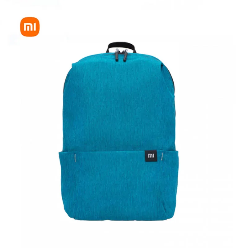 Цветной мини-рюкзак Xiaomi объем 10 л 165 г YKK Zip водонепроницаемый спортивный дорожный школьный рюкзак mi Backpack