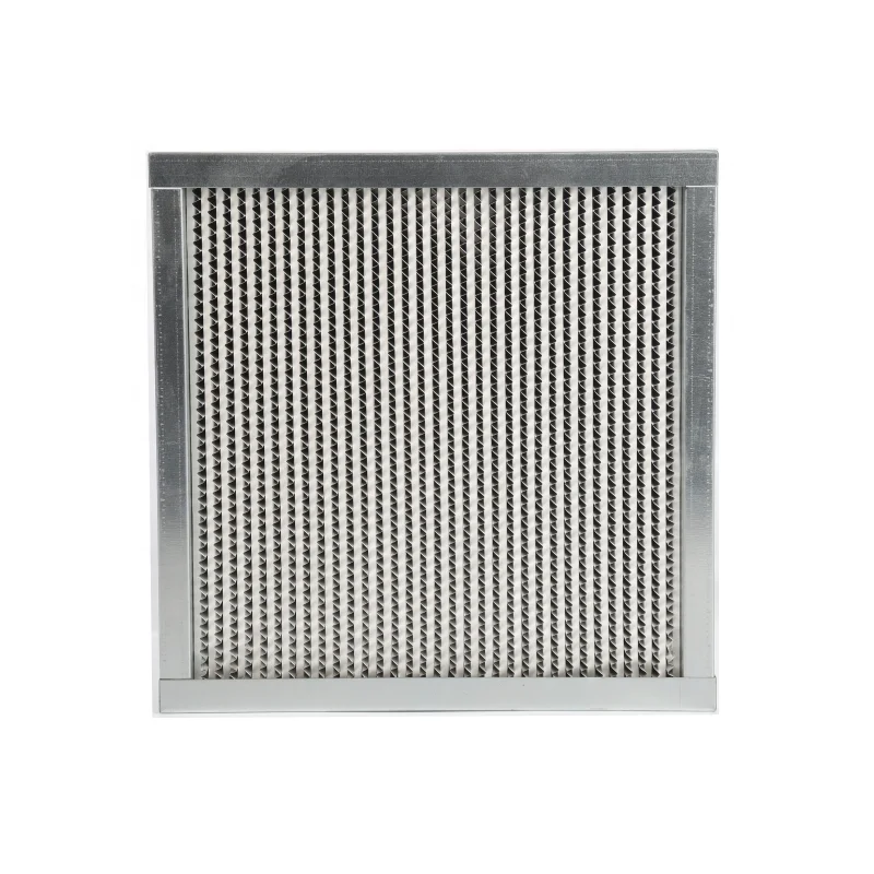 H13 H14, плиссированные промышленные воздушные фильтры hepa для ламинированного потока воздуха