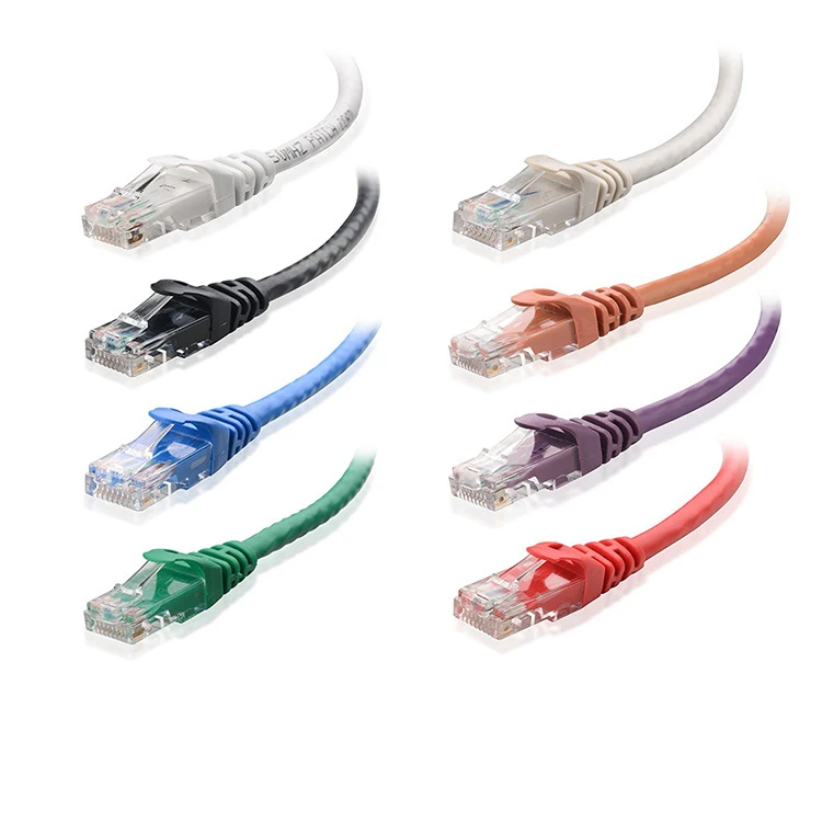 RJ45 Ethernet Network LAN Cable Cat 5e Channel UTP  Patch Cable Cat5 Cord Cable For Xiaomi TV Box PC Internet Modem
