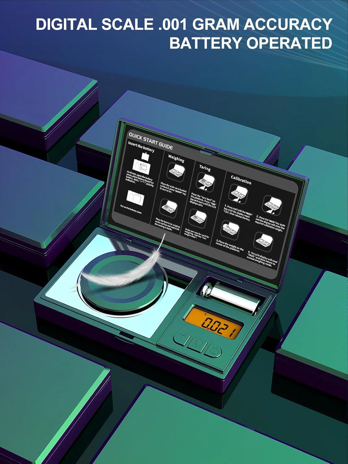 New Digital Portable LED Display Pocket Mini Gold Scale Accuracy Electronic Jewelry Scale