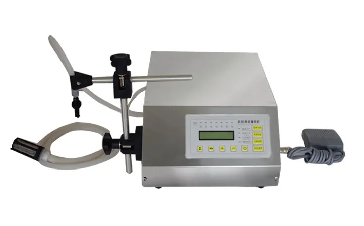 Liquid Filling Machine Pump Numerical Filler Digital Control 5ml to 3500ml Drink Water GFK160