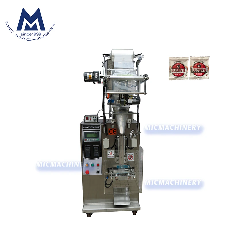 Price automatic sauce paste small powder liquid honey sugar packing filling sachet packaging machine