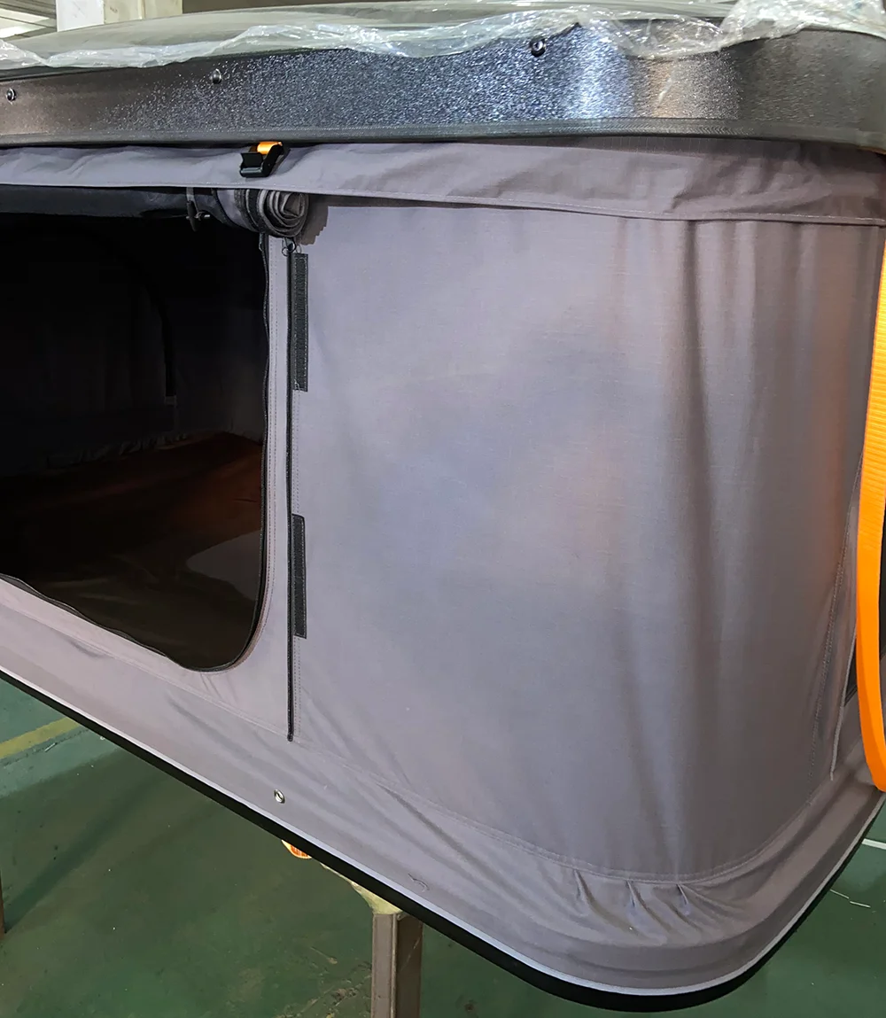 2021 Eco-Friendly Double Layers Waterproof 4X4 Folding Camping Hard Shell Car Roof Top Rooftop Tent