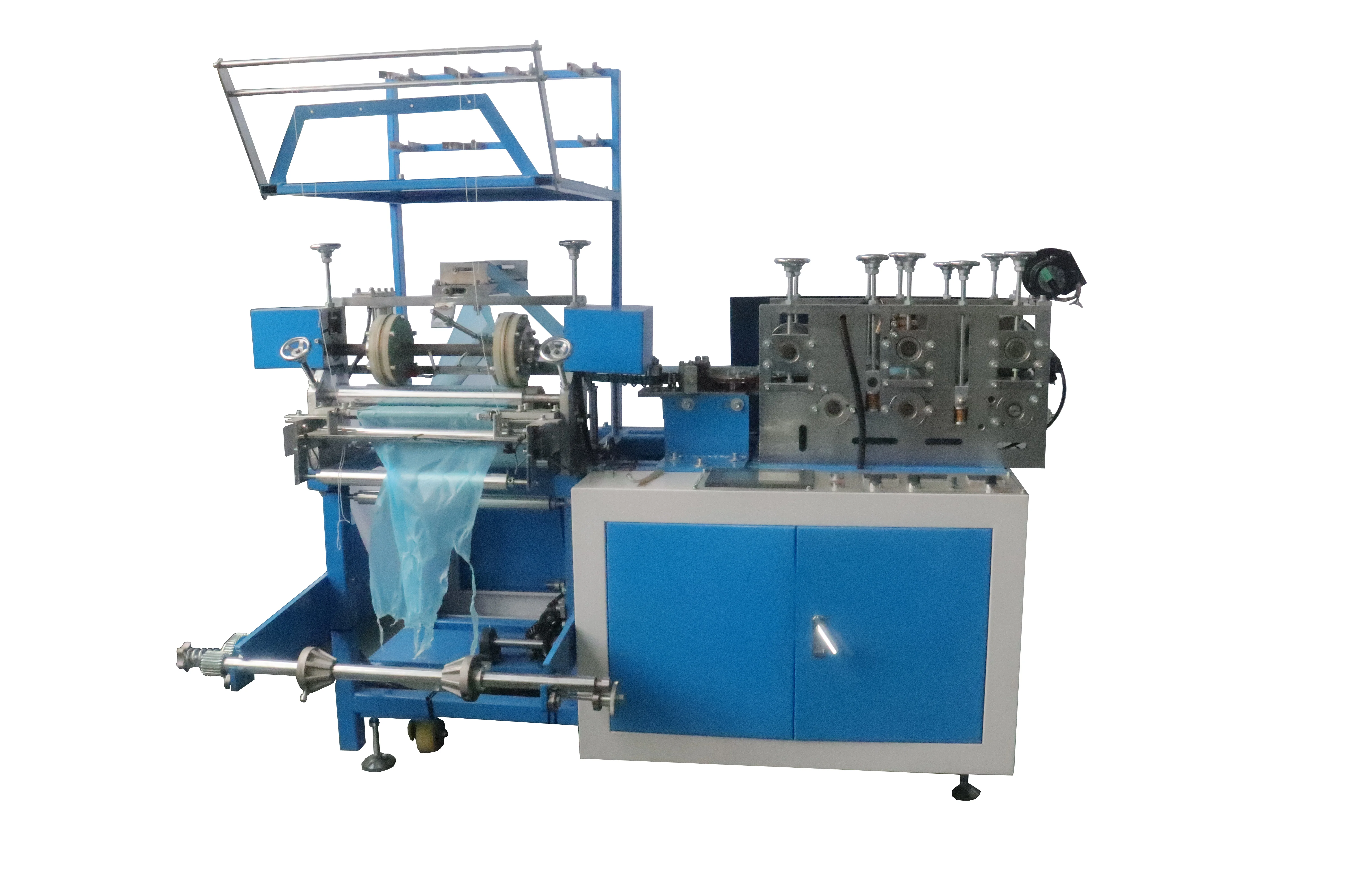 Automatic PE/CPE Shoes Cover Making Machine Disposable Pe Film Shoe Covers Hot Product 2019 with Rubberband Machine Provided 900