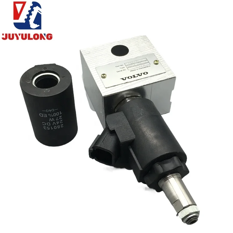 JUYULONG для Volvo EC360 460 480 экскаватора гидравлический насос вентиляторный электромагнитный клапан двигателя детали 14616530 строительной техники