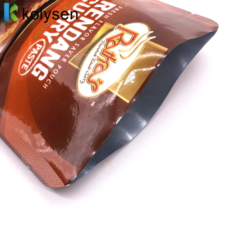 Ламинированные пластиковые пакеты для хранения морепродуктов индивидуальные замороженных куриных наггетсов с мясом