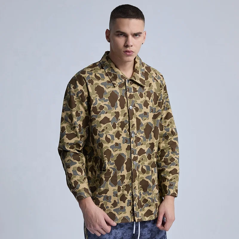 Rainbow Spray Custom Long Sleeve Leopard Printing Camo Shirts