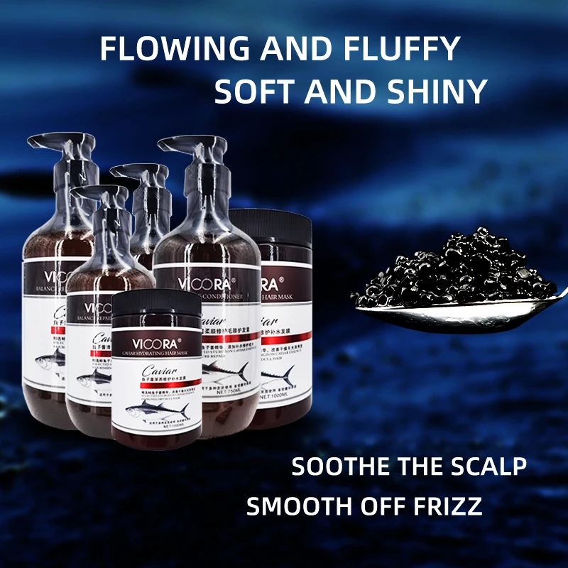 OEM High Quality Organic Protein Caviar Shampoo