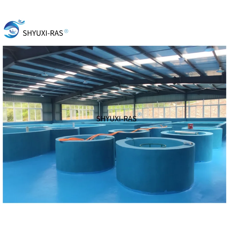 Система очистки воды SHYUXI RAS для инкубации и разведения лосося