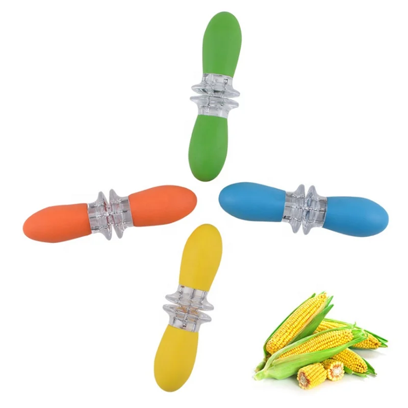 2Pcs/set Stainless Steel BBQ tool Corn Holders Multi-Function Barbecue Corn Tools Party Kitchen Barbecue Tools