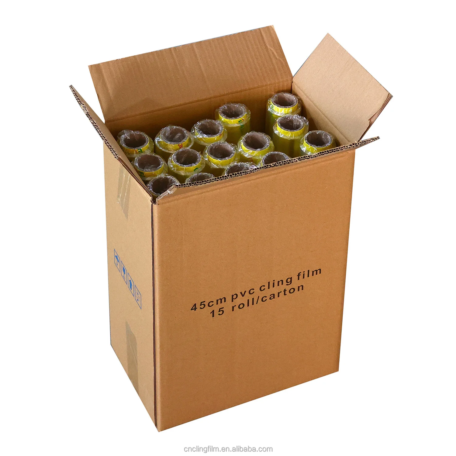 Manufacture Factory  Customize Food Grade wrap food Jumbo Roll  PVC Cling Film