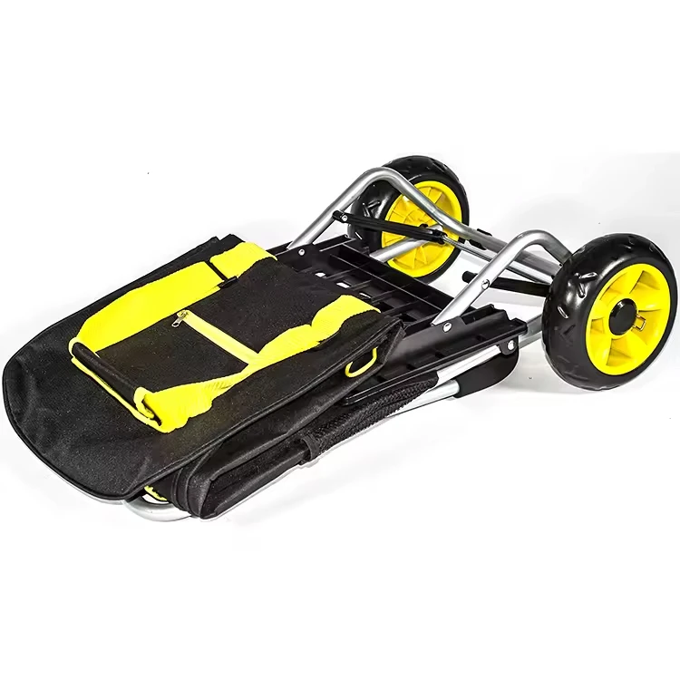 Multifunction Trolley Collapsible Shopping Bag Portable Folding Shopping Cart Trolley Luggage Bag With Wheels for Supermarket