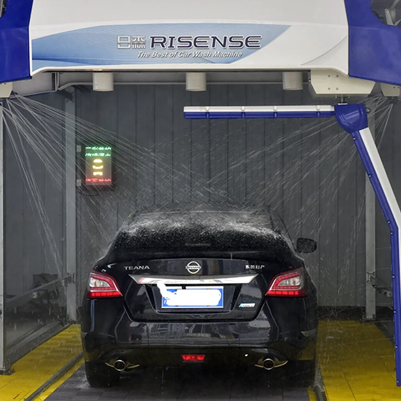 Risense automatic touchless robotic car  washig system tecnologia unmanned wash car wash machine