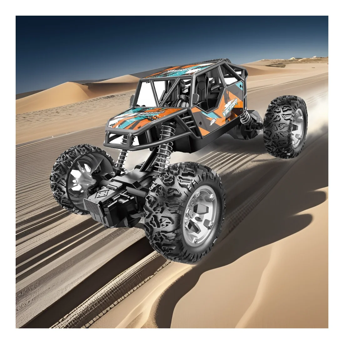 27MHZ 1:18 Metal Remote Control Rock Climber;Alloy Rc Drift Car With Light; OFF ROAD Monster Truck For Boys,Rc Truck Vehicle Toy