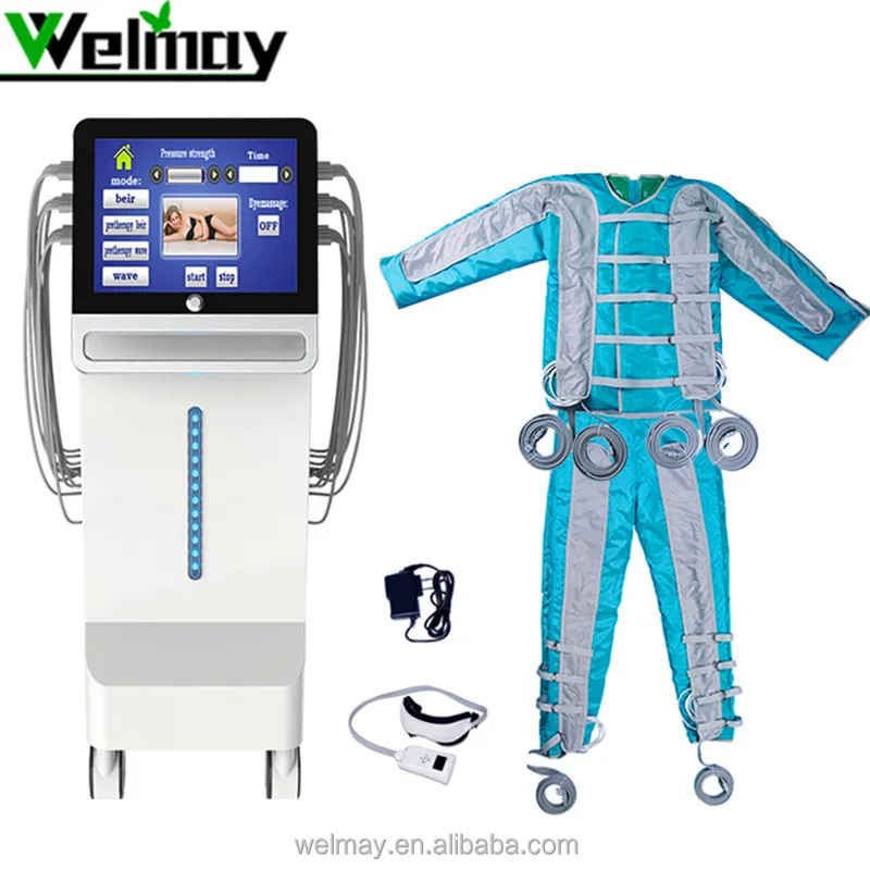 Newest Professional Far Infrared Air Compression Lymphatic Drainage Massage Slimming Pressotherapy Vacuum Therapy Machine