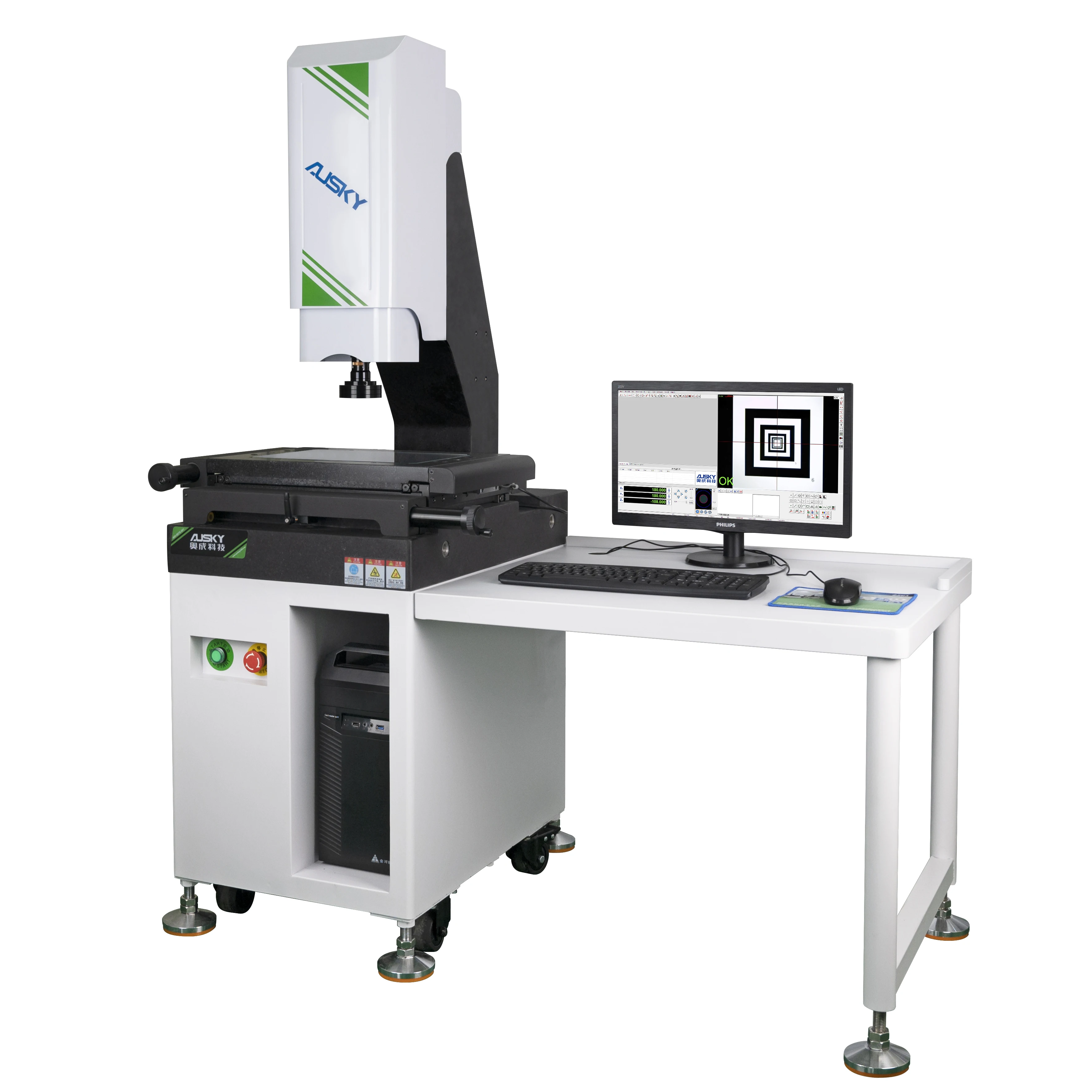 Direct Selling Optical Video Measuring Machine Systems For Precision Parts Dimensions Measurement