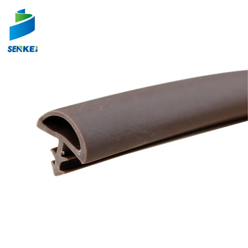 
TPE or Silicone Rubber Weather Stripping Soft Serious R-001 4*4*8mm 