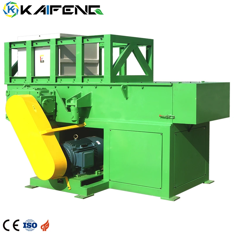 KAIFENG Plastic Shredder 200~1500 Kg/h Single-shaft Shredder Machine
