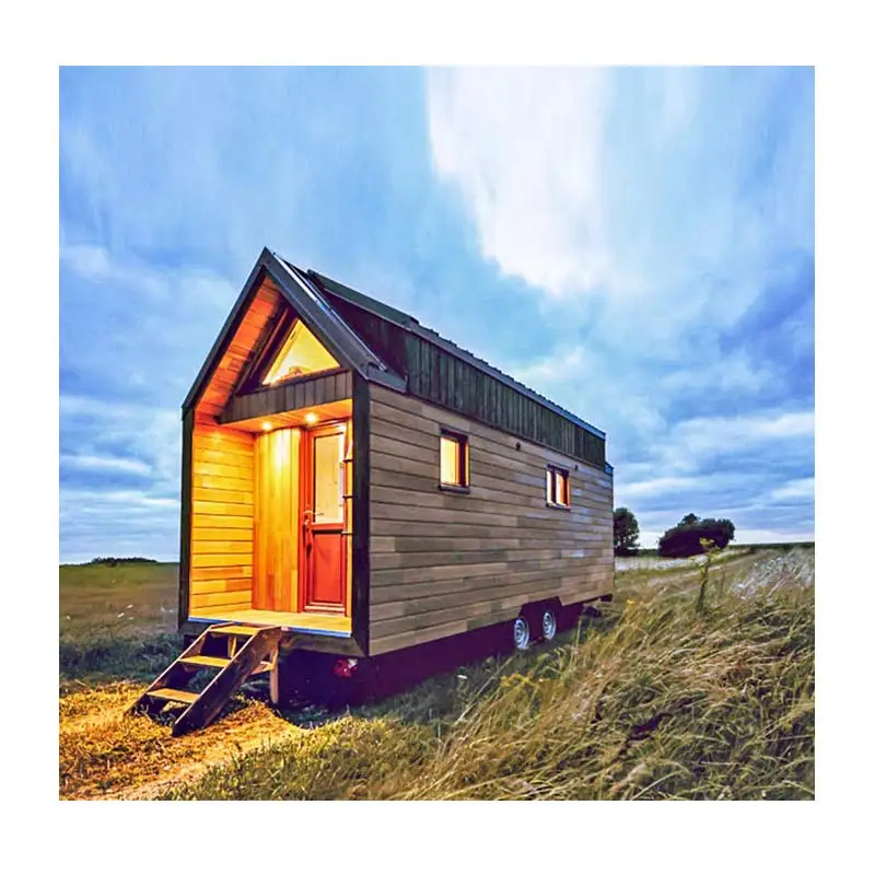 Deepblue Smarthouse стальная конструкция современный прицеп для отеля крошечные дома на колесах вариант CN;ODESSY tinyhouse гостиничный блок