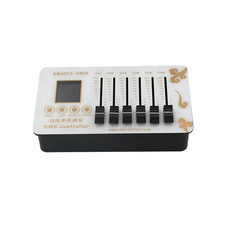 24 Channel DMX512 Controller for CO2 Machine Fire Flame Machine Confetti Machine Stage Effect